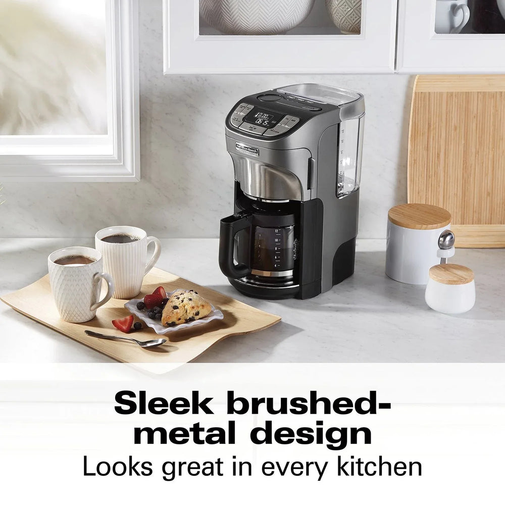 Hamilton Beach Professional Programmable 12-Cup Capacity Coffee Maker - USA MEGA SHOP