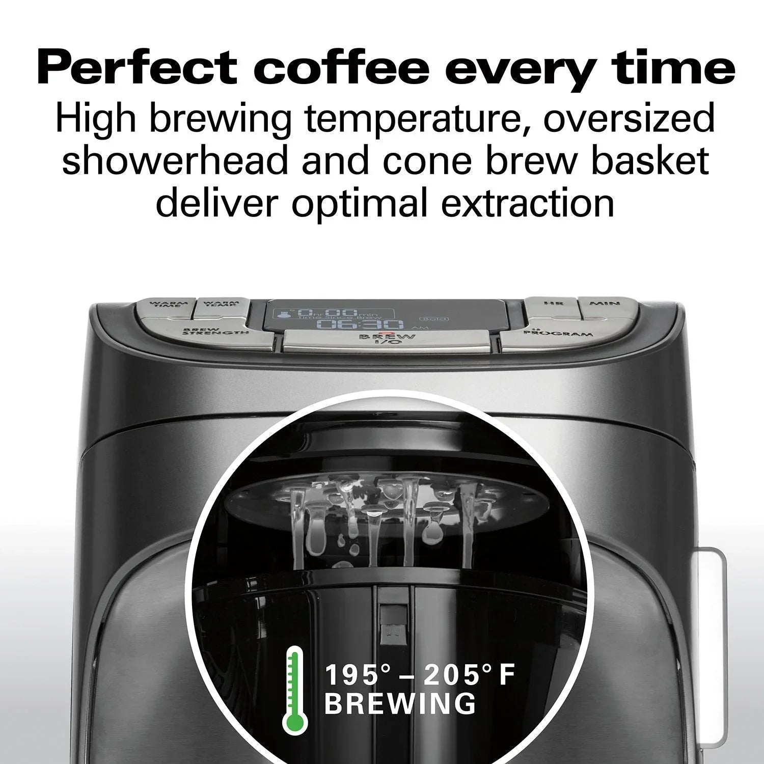 Hamilton Beach Professional Programmable 12-Cup Capacity Coffee Maker - USA MEGA SHOP