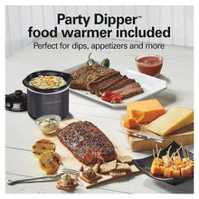 Hamilton Beach 7-quart programmable slow cooker with small food warmer and serving dishes