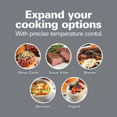 Hamilton Beach Temp Tracker 6-Quart Programmable Slow Cooker