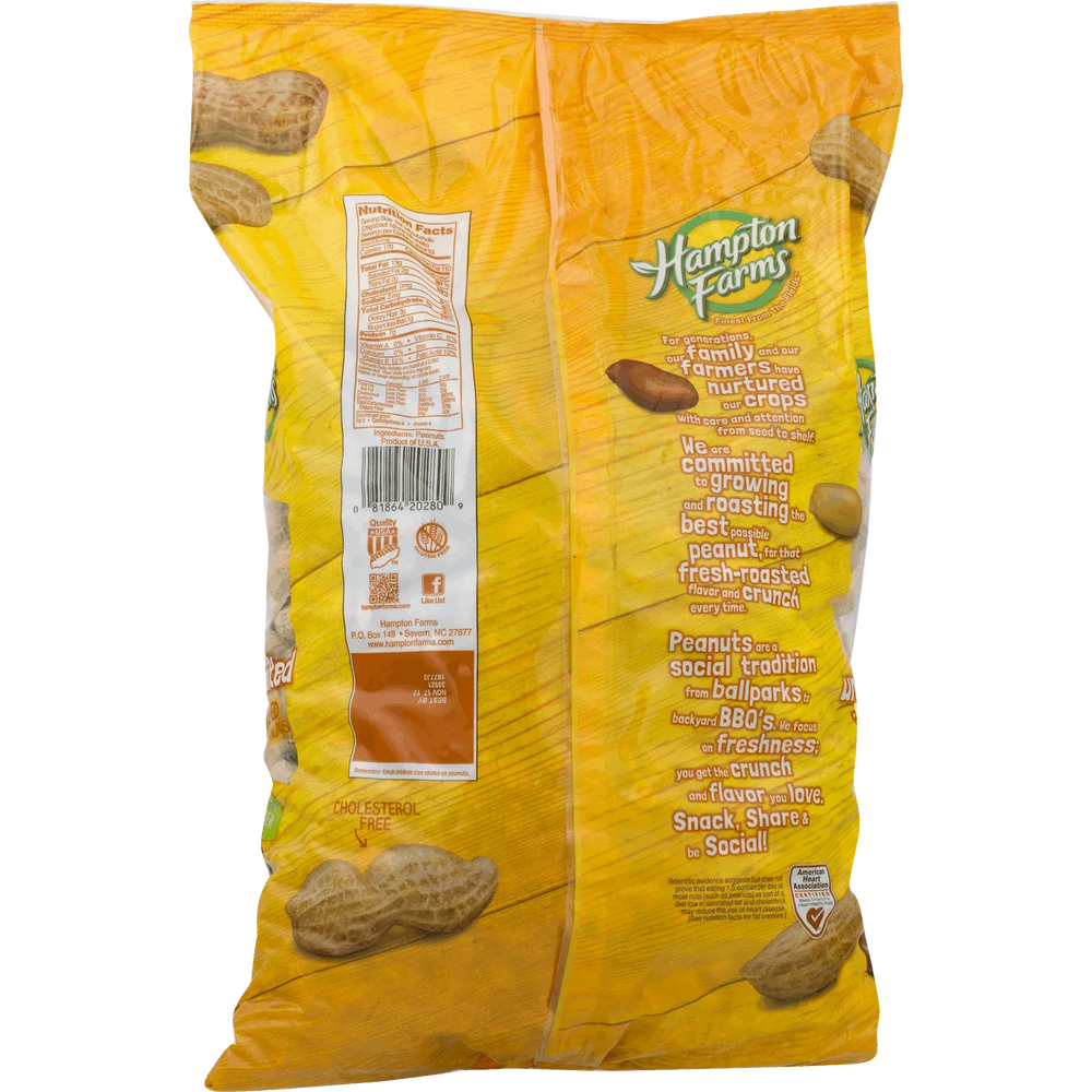Hampton Farms Unsalted In-Shell Peanuts, 5 lbs. - USA MEGA SHOP