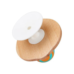 Hape Stay Put Rattle, Infant Sensory Toy, Unisex Ages 0M+, Plastic