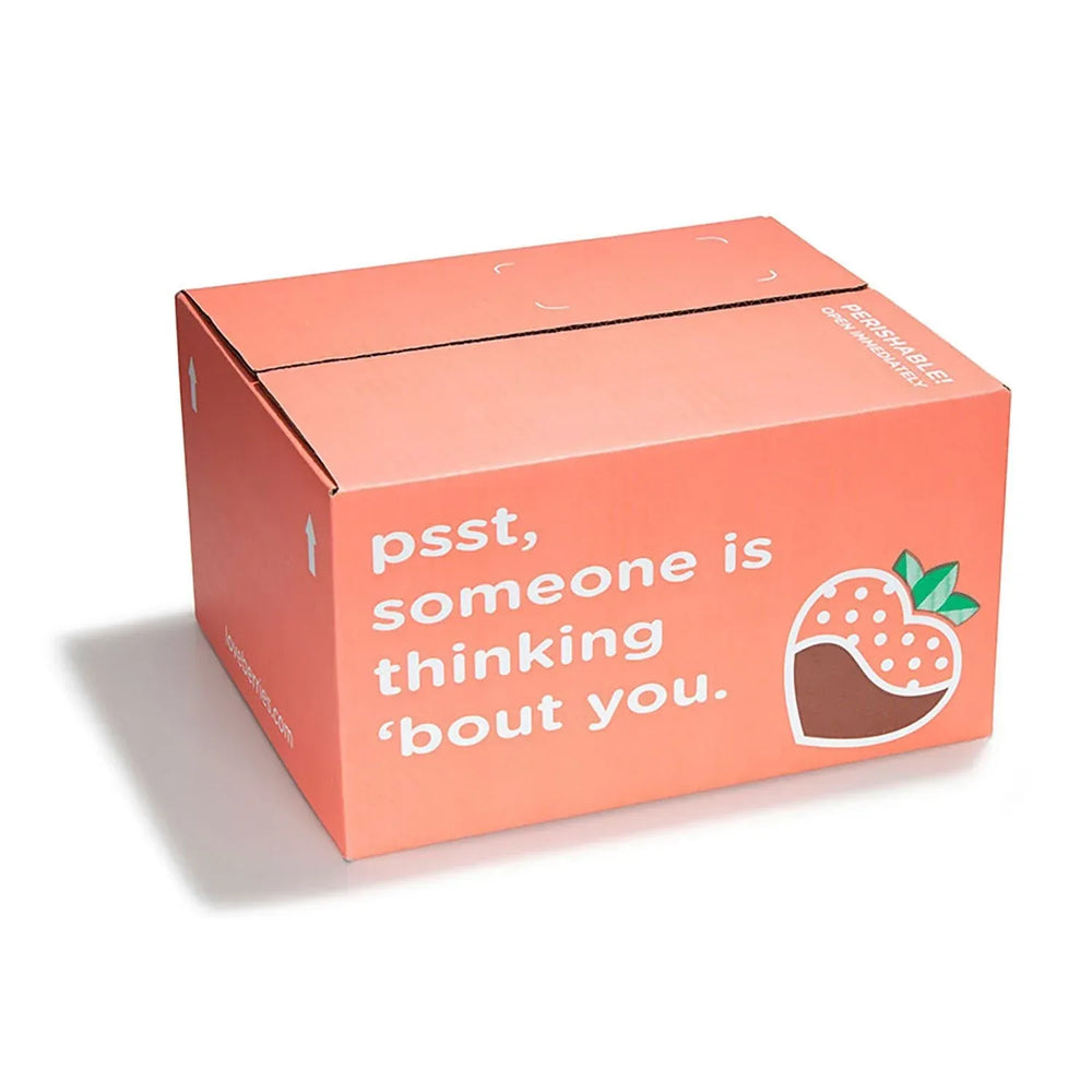 Happy Birthday Chocolate Covered Strawberries, 12 ct. - USA MEGA SHOP
