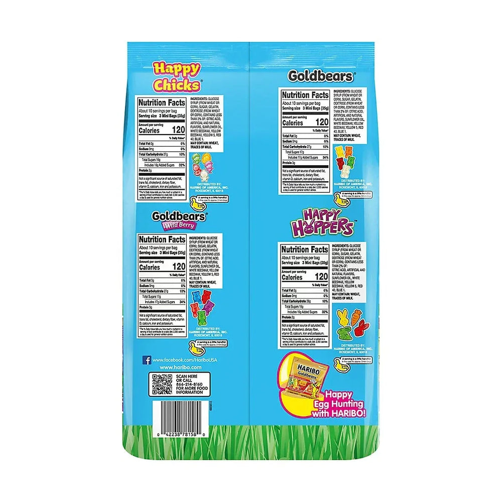 Haribo Spring Mix Gummy Candies, 125 ct. - USA MEGA SHOP