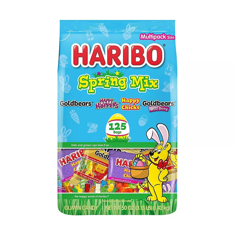 Haribo Spring Mix Gummy Candies, 125 ct. - USA MEGA SHOP