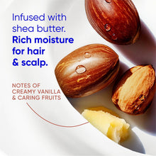 Head & Shoulders sulfate-free shea butter shampoo bottle with shea butter and creamy vanilla notes