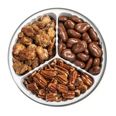 Heaton Pecans Large Square Milk Chocolate Covered Pecan Tin, 3.75 lb.