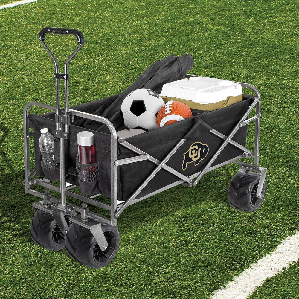 Smart Design NCAA Heavy-Duty Collapsible Sports Wagon - USA MEGA SHOP