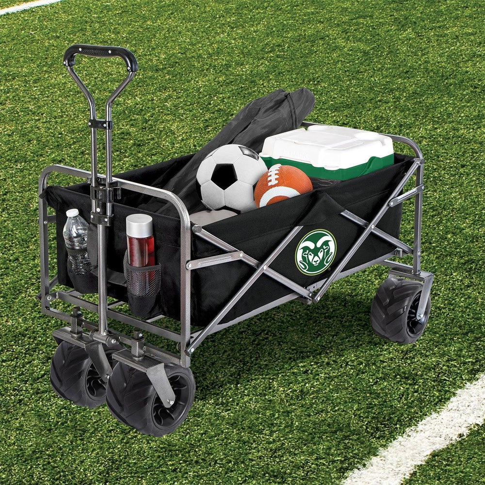 Smart Design NCAA Heavy-Duty Collapsible Sports Wagon - USA MEGA SHOP