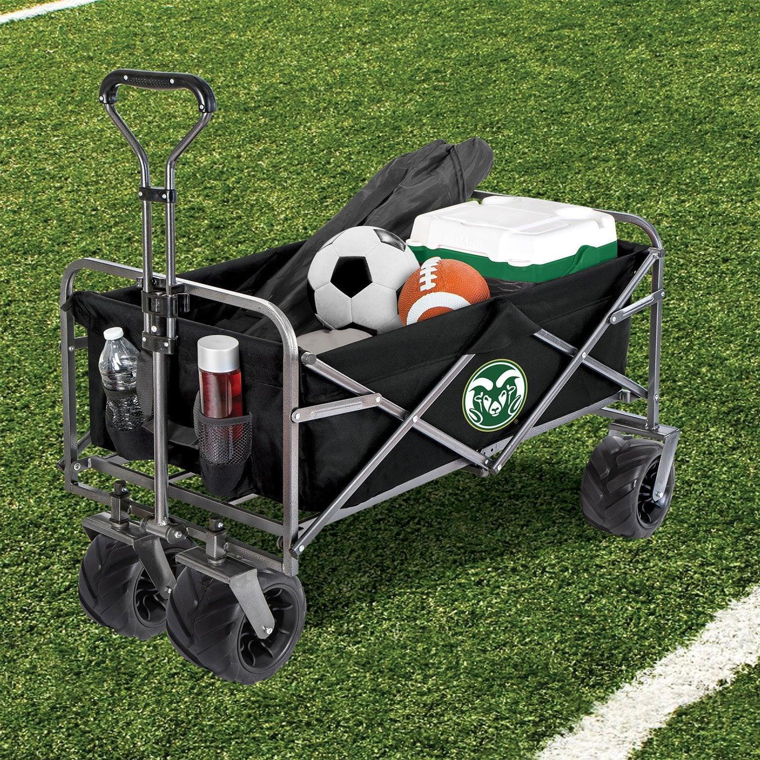 Smart Design NCAA Heavy-Duty Collapsible Sports Wagon