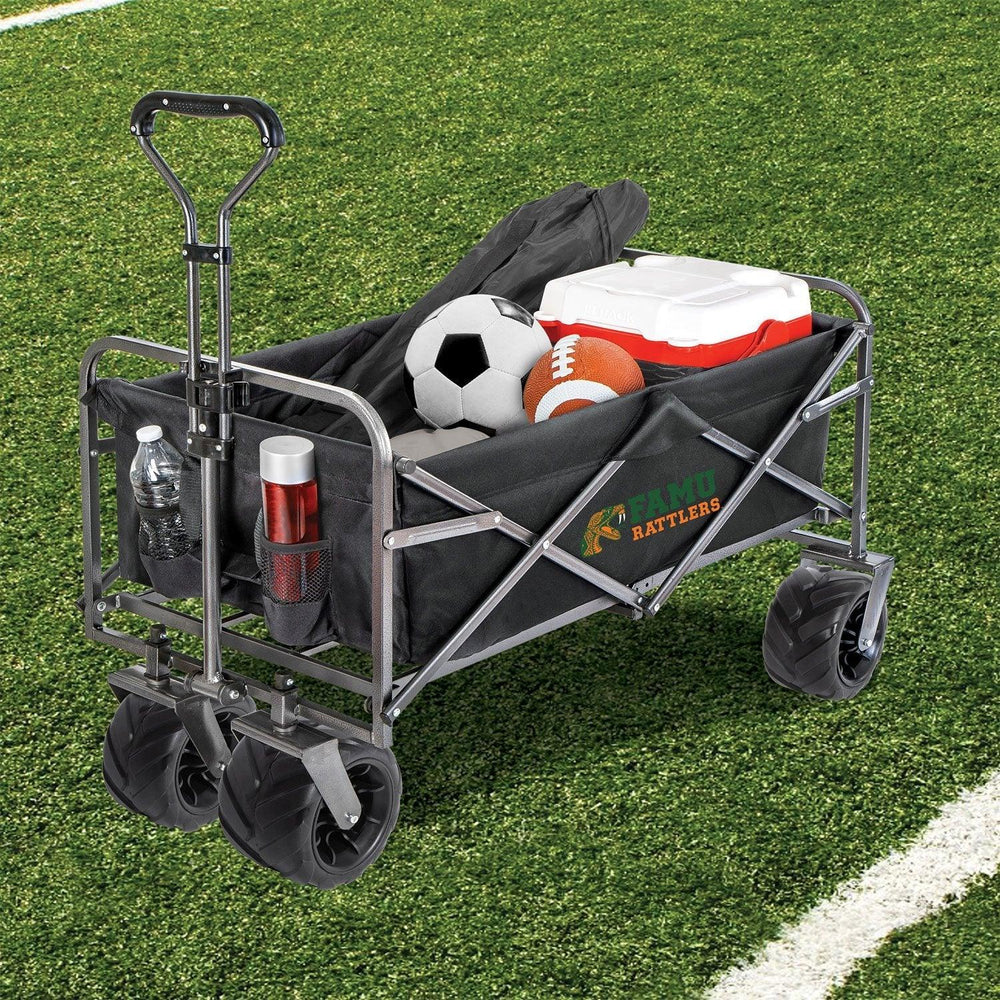 Smart Design NCAA Heavy-Duty Collapsible Sports Wagon - USA MEGA SHOP