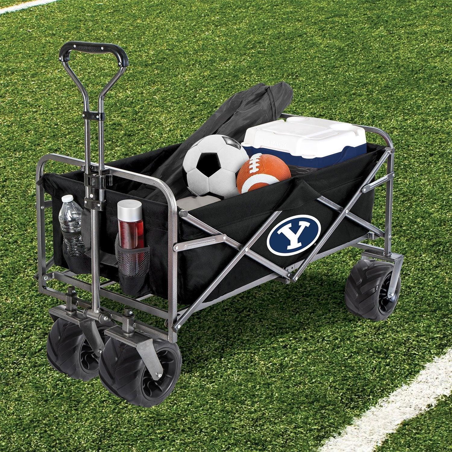 Smart Design NCAA Heavy-Duty Collapsible Sports Wagon