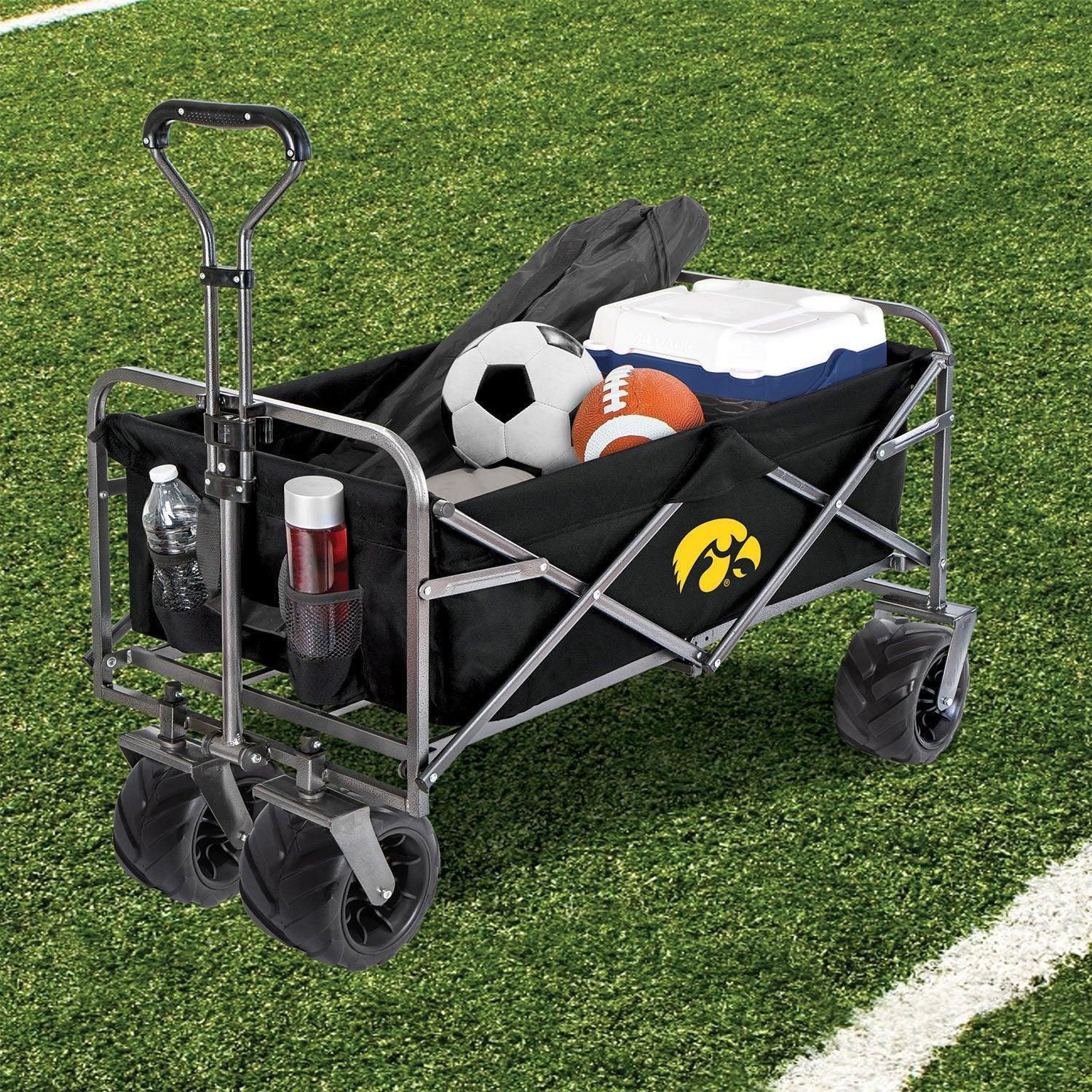 Smart Design NCAA Heavy-Duty Collapsible Sports Wagon