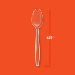 Hefty Clear Heavy-Weight Plastic Spoons 300 ct. - USA MEGA SHOP