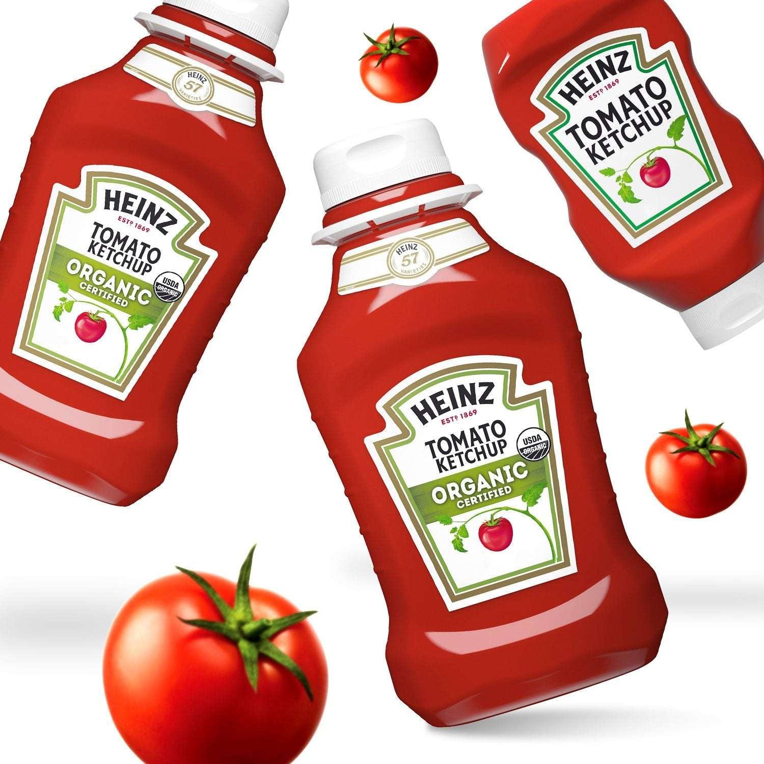 Heinz Organic Certified Tomato Ketchup, 44 oz., 2 pk. - USA MEGA SHOP