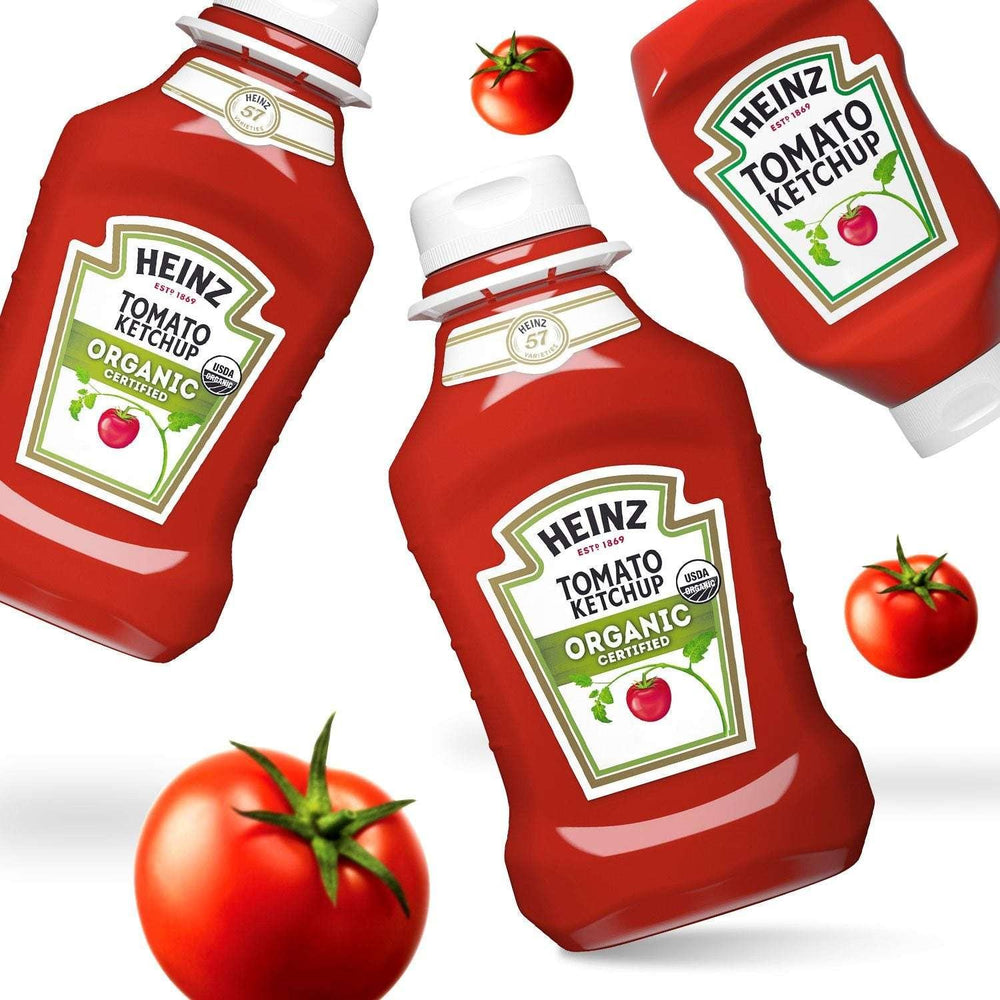 Heinz Organic Certified Tomato Ketchup, 44 oz., 2 pk. - USA MEGA SHOP