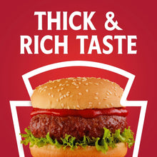Burger sandwich with ketchup spread and lettuce