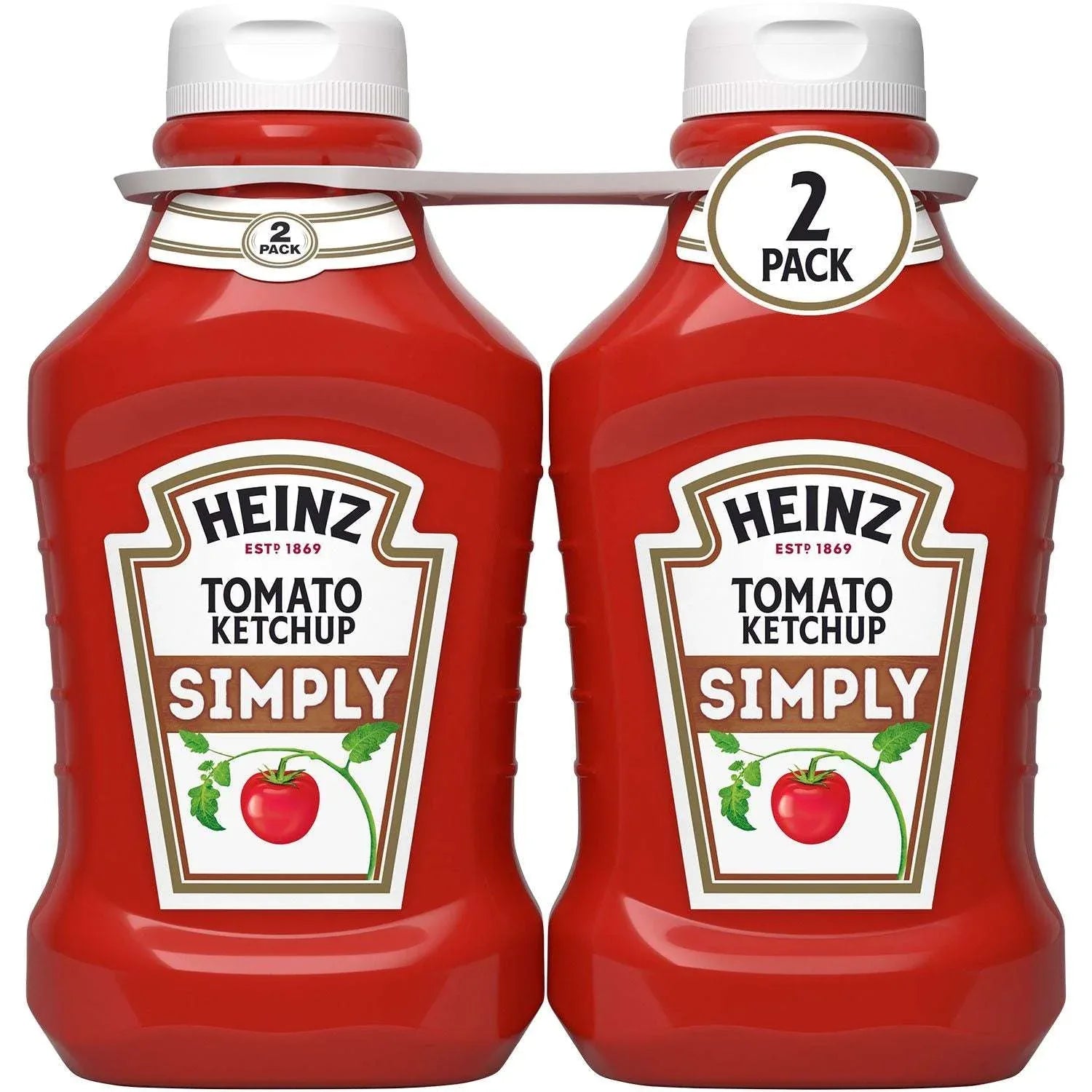 Heinz Simply Tomato Ketchup, 44 oz., 2 pk. - USA MEGA SHOP