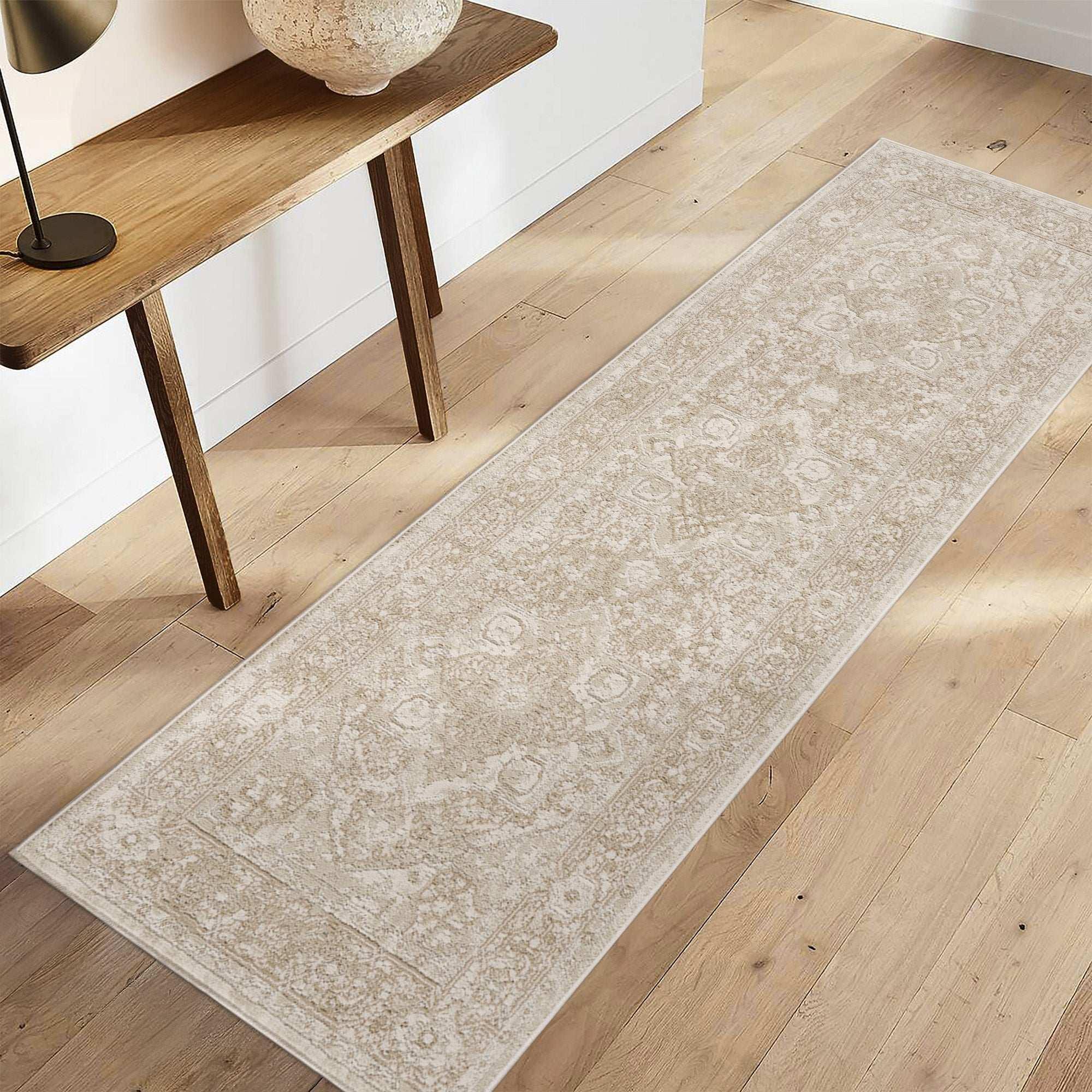 Helios Area Rug Collection, Nolan Beige - USA MEGA SHOP