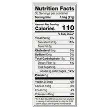 Nutrition Facts label for Hello Panda chocolate cookie: 110 calories per serving