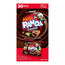 Hello Panda chocolate snack pack, 30 bags, panda cookie package with cream center