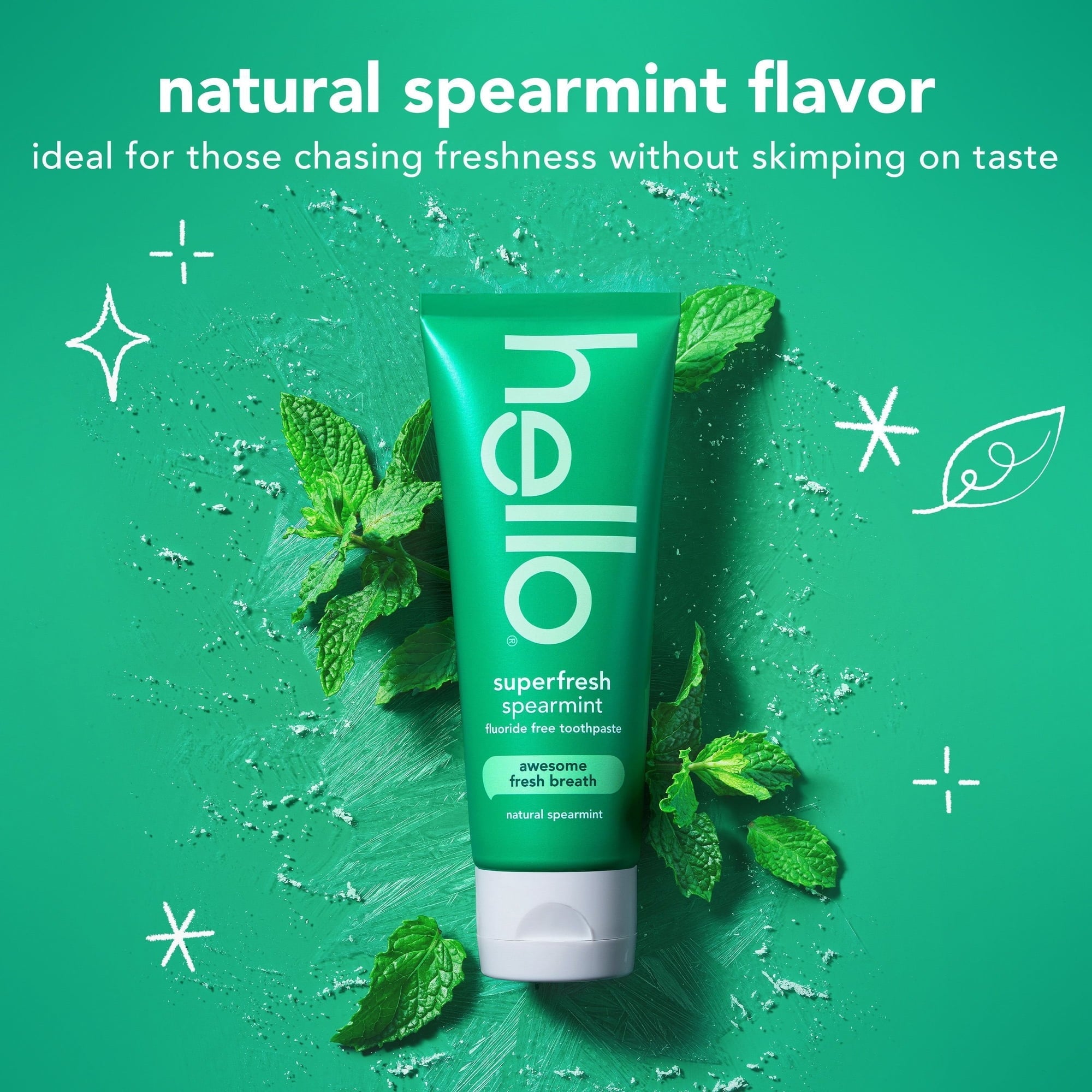 Hello Superfresh Fluoride Free Toothpaste, 5.0 oz., 3 pk.