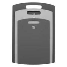 Dark gray cutting boards set with three handle cutouts