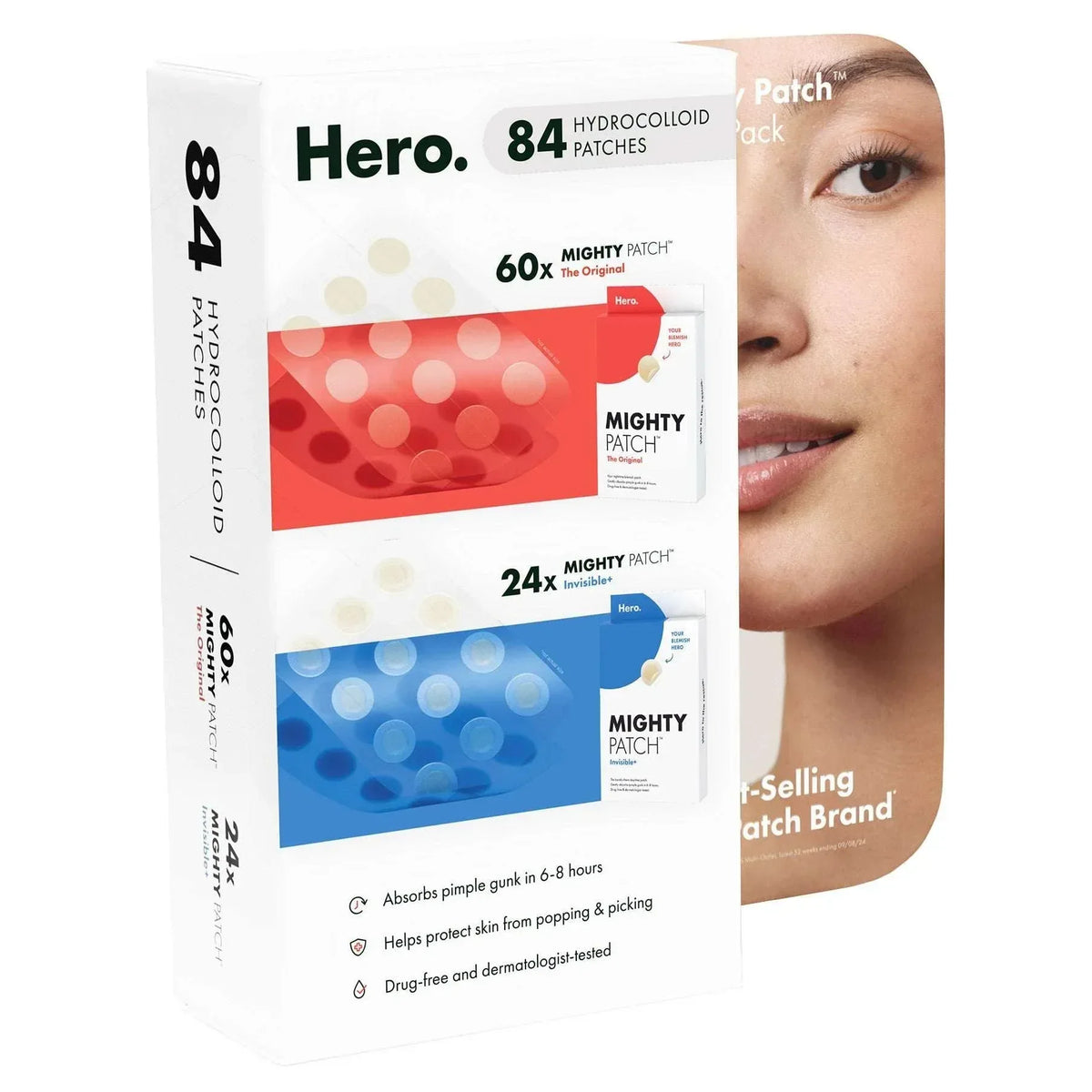 Hero Mighty Patch 84 Total Patches - USA MEGA SHOP
