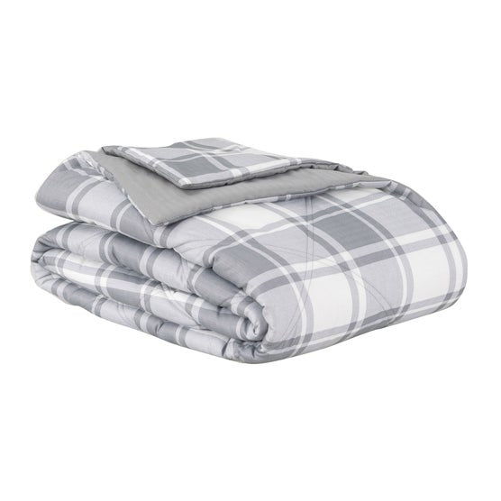 Herringbone Microfiber Down Alternative Blanket