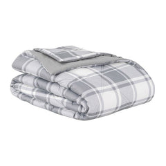 Herringbone Microfiber Down Alternative Blanket