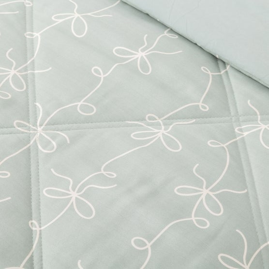 Herringbone Microfiber Down Alternative Blanket, Twin