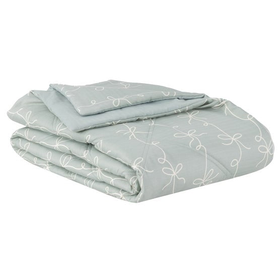Herringbone Microfiber Down Alternative Blanket, Twin