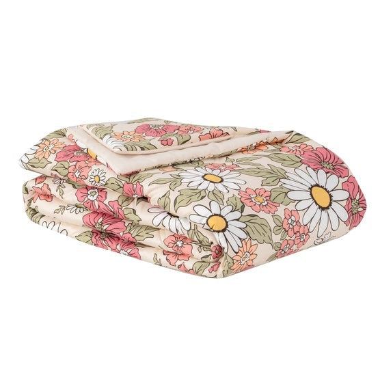 Herringbone Microfiber Down Alternative Blanket, Twin