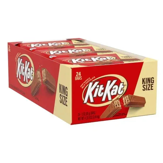 Hershey's Kit Kat, King Size, 3 oz, 24-count