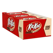 Kit Kat King Size multipack box with red and beige sides, showing 24 bars text