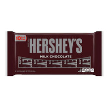 Hershey's milk chocolate bar wrapper, front with Hershey's logo and label