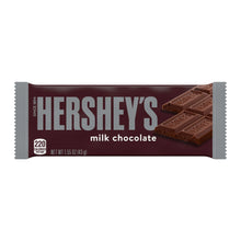 Hershey's milk chocolate bar wrapper, rectangular 1.55 oz single bar package