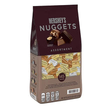 Hershey's Nuggets assortment bag with nugget graphics and 145-piece label