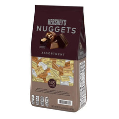 Hershey's Nuggets Snack Size Milk & Dark Chocolate Candy Bars, 145 pk./52 oz.