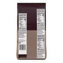 Hershey's Nuggets assortment bag back panel with Nutrition Facts and calories