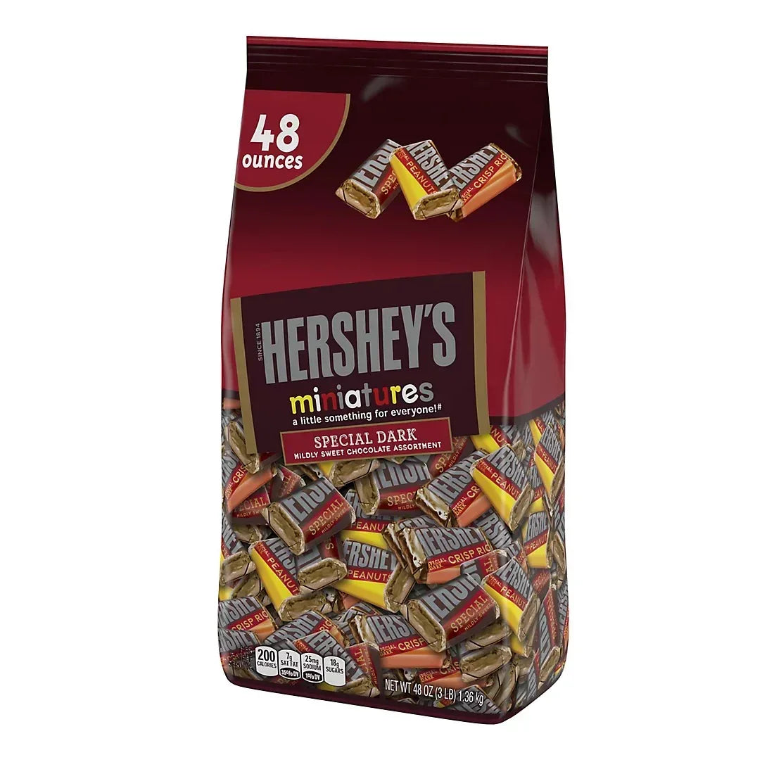 Hershey's Special Dark Chocolate Miniatures, 48 oz.