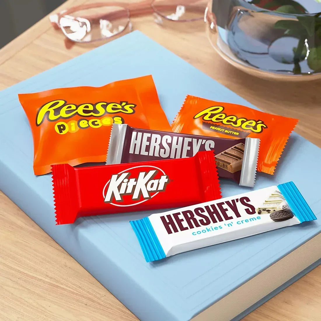 Hershey's, Kit Kat And Reese's Assorted Flavored Snack Size Candy Bulk Bag, 60 ct.