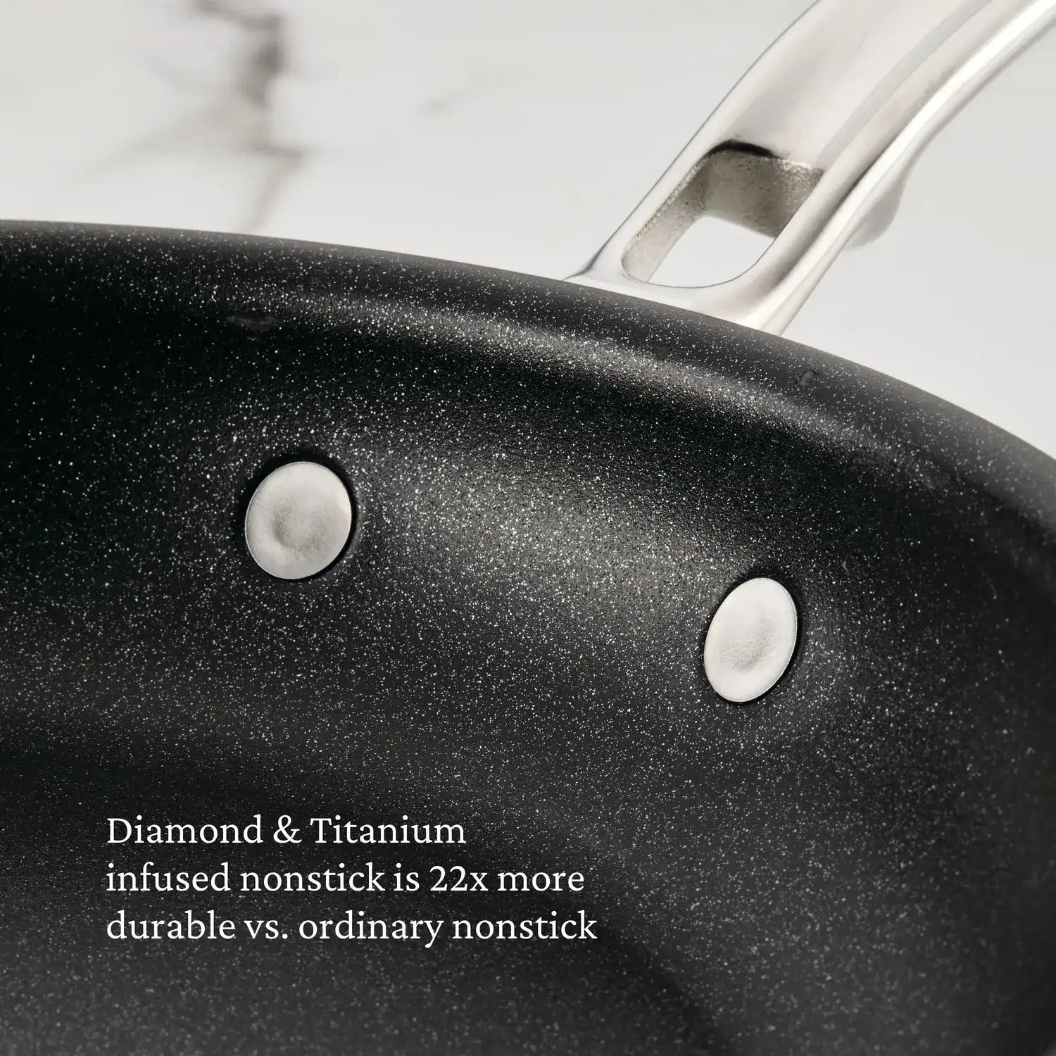 Hestan ProBond Luxe Stainless Steel TITUM™ Nonstick Skillet