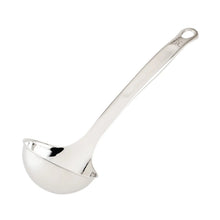Stainless steel ladle with loop handle, 5 oz bowl