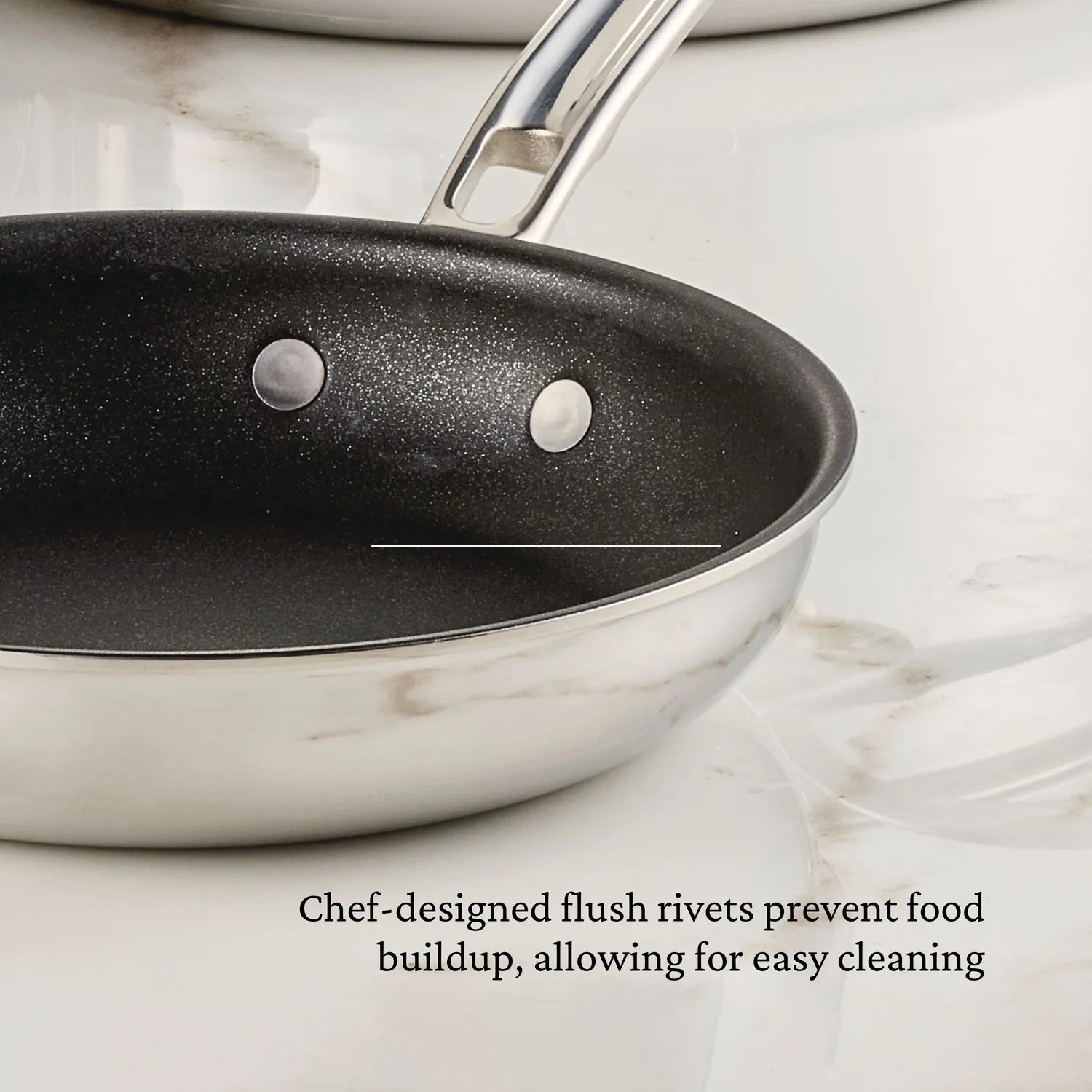 Hestan ProBond Luxe Stainless Steel TITUM™ Nonstick Skillet