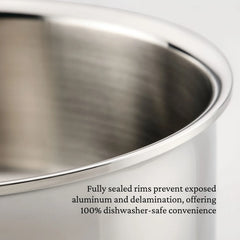 Hestan ProBond Luxe Stainless Steel Saucier with Lid, 2qt.