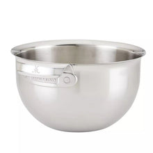 7-qt stainless mixing bowl with mirror-finish interior and pouring rim
