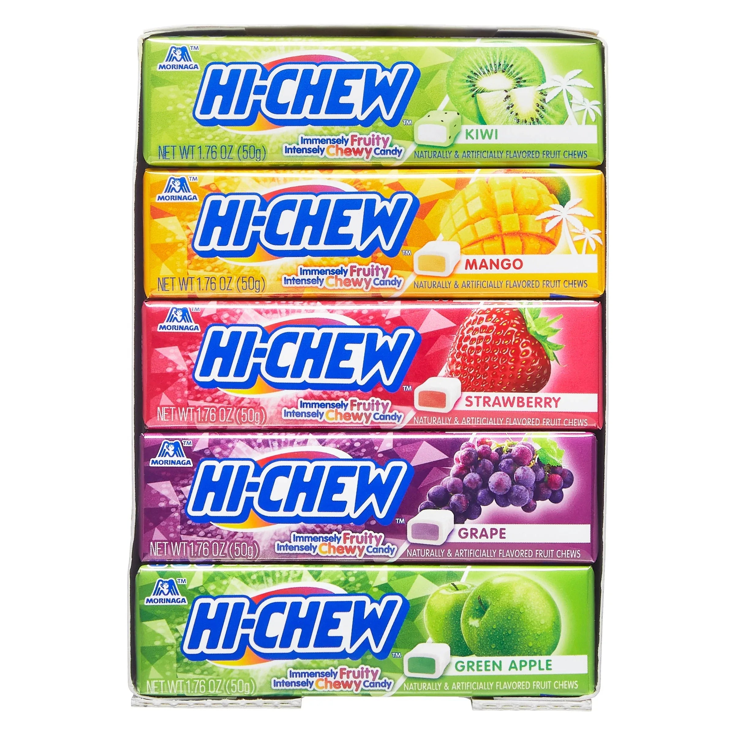 Hi-Chew Fruit Chews, Variety, 1.76 oz, 15-count - USA MEGA SHOP