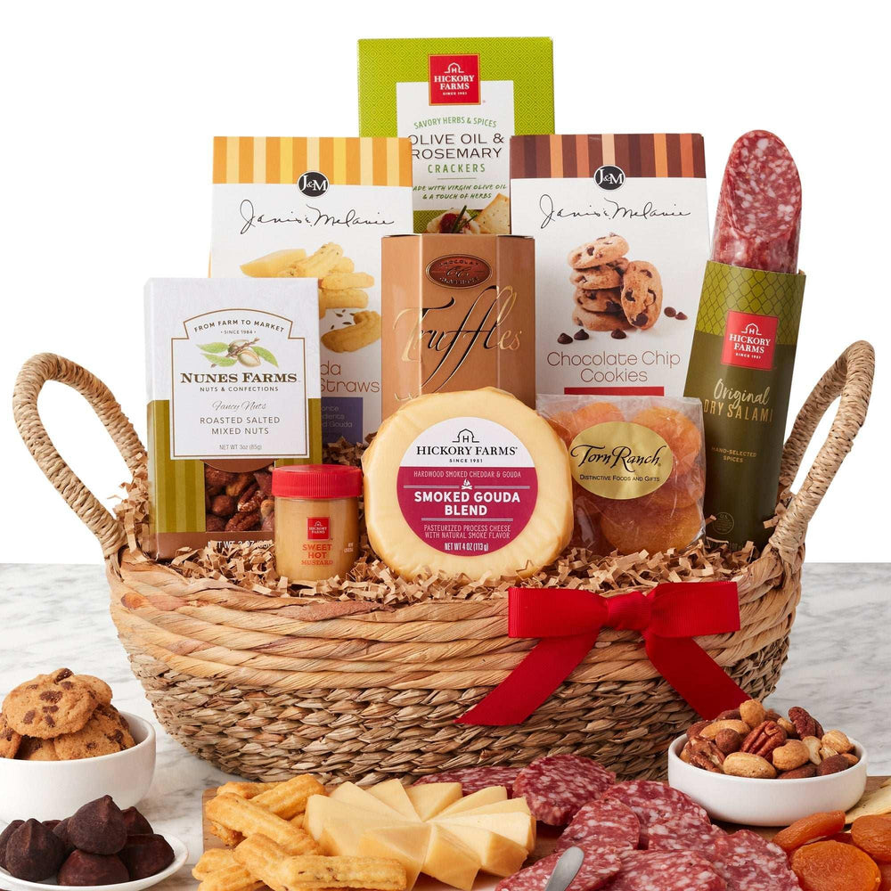 Hickory Farms Sweet & Savory Snacks Gift Basket - USA MEGA SHOP
