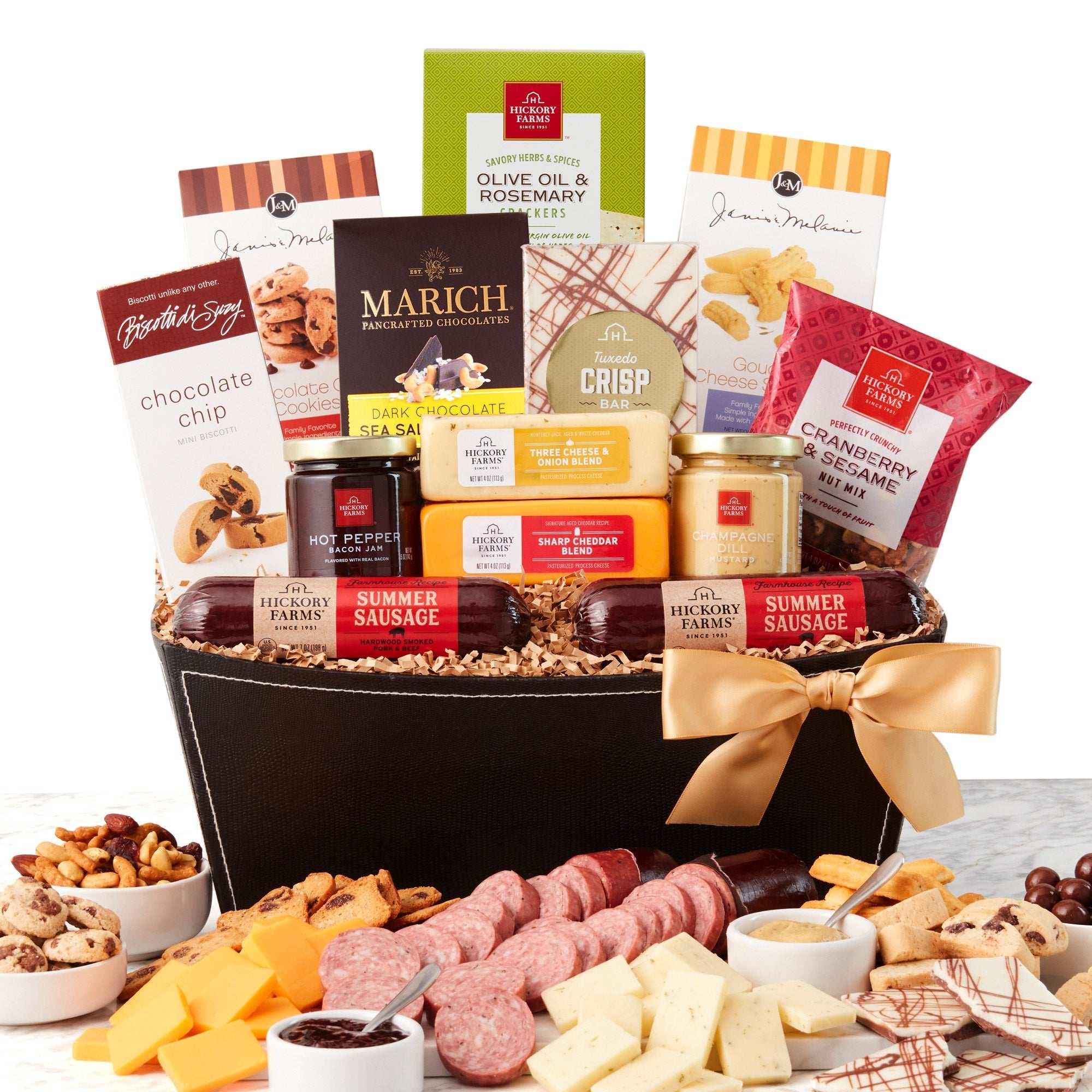 Hickory Farms Ultimate Party Snacks Gift Basket, 3.19 lbs Total - USA MEGA SHOP